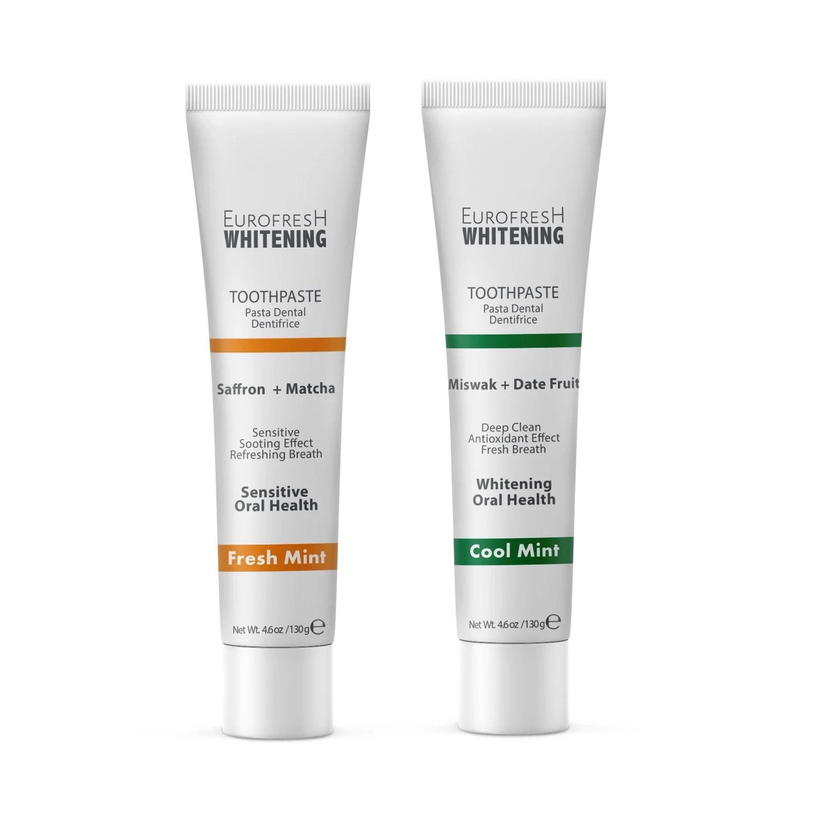 EUROFRESH WHITENING TOOTHPASTE SET OF 2
